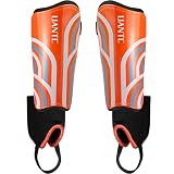 Uantc Shin Guards - Soccer Shin Guards with Ankle Protection Cushion Reduce Shocks and Injuries - Ca