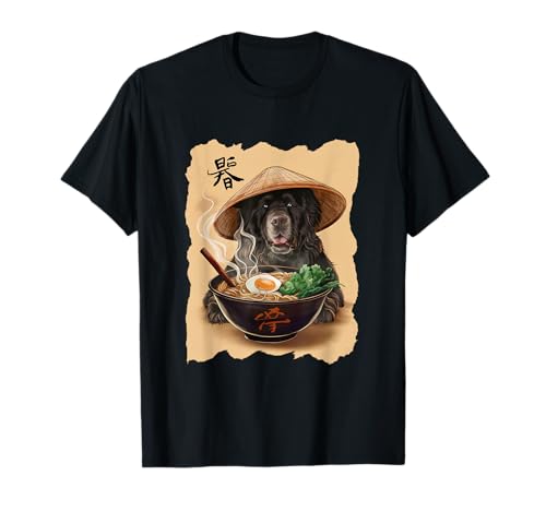 Hombres Mujer Kawaii Comer Ramen Japonés Terranova Camiseta