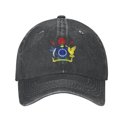 Casquette De Baseball Unisexe Style Polo Vintage Chapeau De Sport Classique Décontracté Uni Casquette De Soleil avec Emblème des Îles Cook Respirante Idéale pour La Course Les Activités De Plein Air