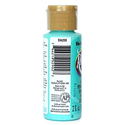 Image of DecoArt Americana Acrylic Paint, 2-Ounce, Bahaman Blue (DA255-3)