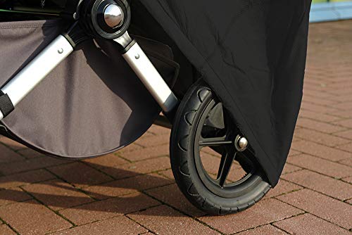 softgarage buggy softcush schwarz Abdeckung für Kinderwagen Joolz Day³ Regenschutz Regenverdeck