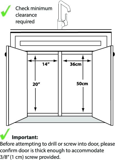 Miniatura 6 de 82215 Sistema de estantes para la basura de 5 galones de Sunbeam TrashRac