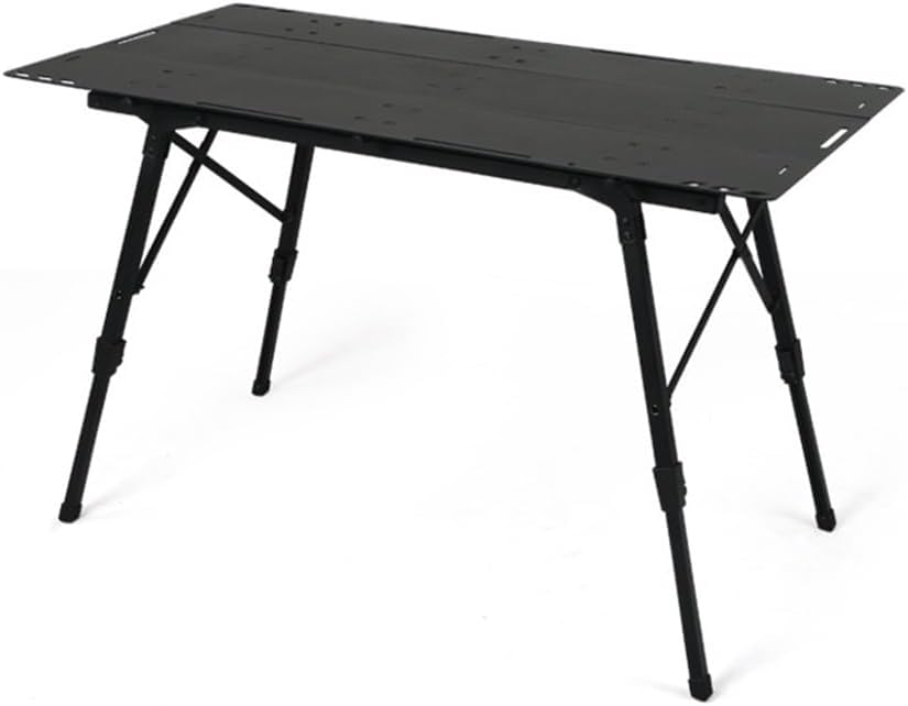 Outdoor Three Piece Aluminum Alloy Table Folding Three Section Storage Folding Table Dining Table