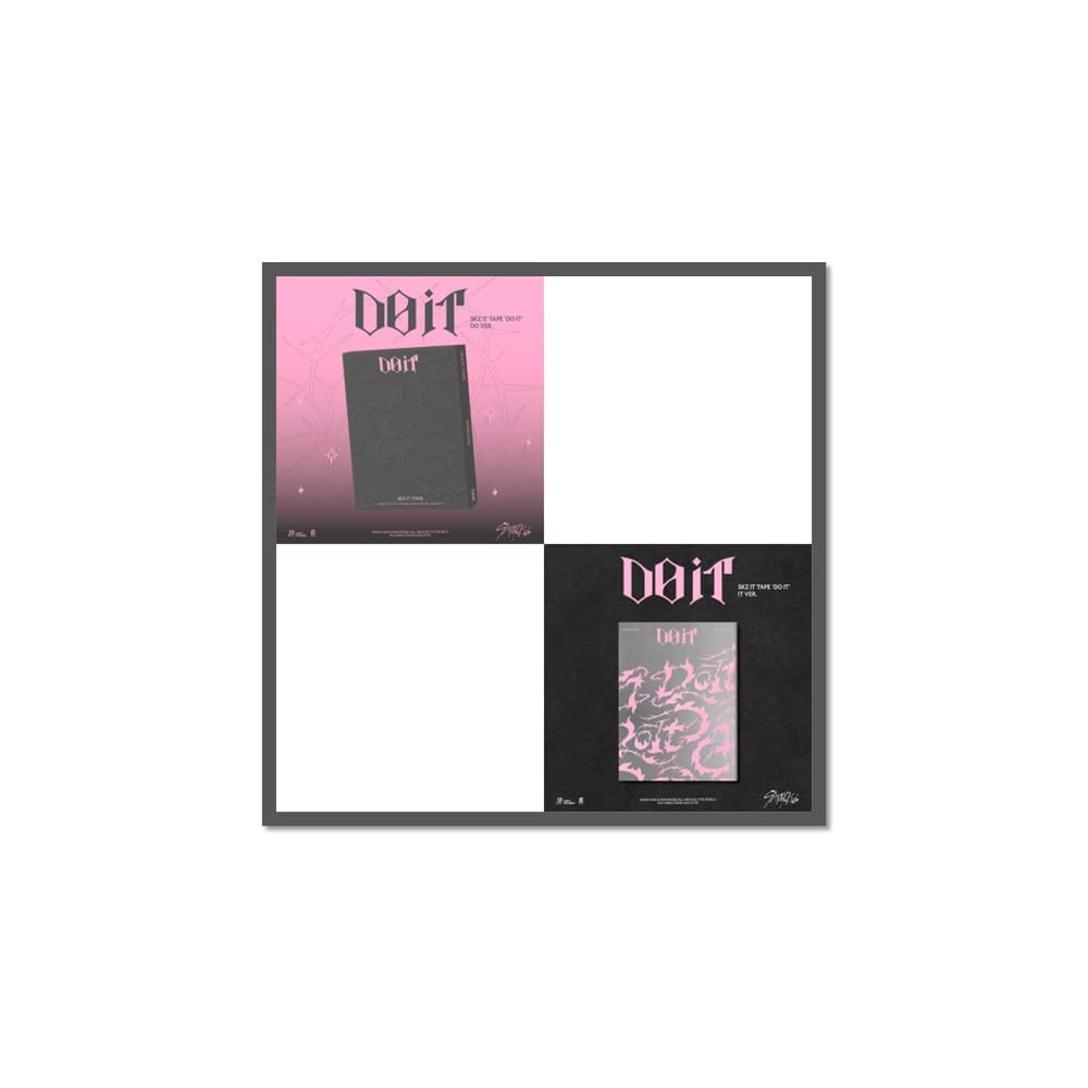 Stray Kids DO IT [Do + IT Ver. Set] SKZ IT TAPE : Amazon.co.uk