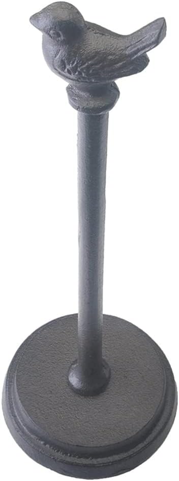 Paper Towel Dispenser Commercial Paper Towel Dispensers Rack Cast Iron Countertop Paper Towel Holders Freestanding Black Toilet Tissue Holder High Capacity