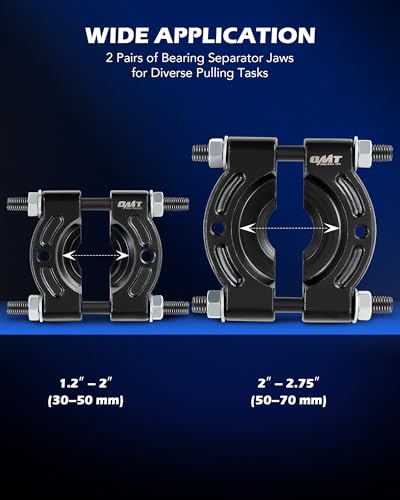 Image of OMT Bushing Driver Tool & Bearing Press Kit, 5-Ton Bearing Puller Tool Set