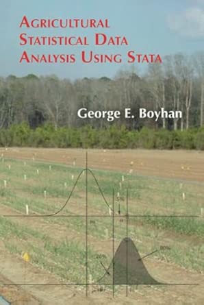 Agricultural Statistical Data Analysis Using Stata 1st Edition book cover