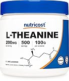 Nutricost L-Theanine Powder 100 Grams - Gluten Free & Non-GMO