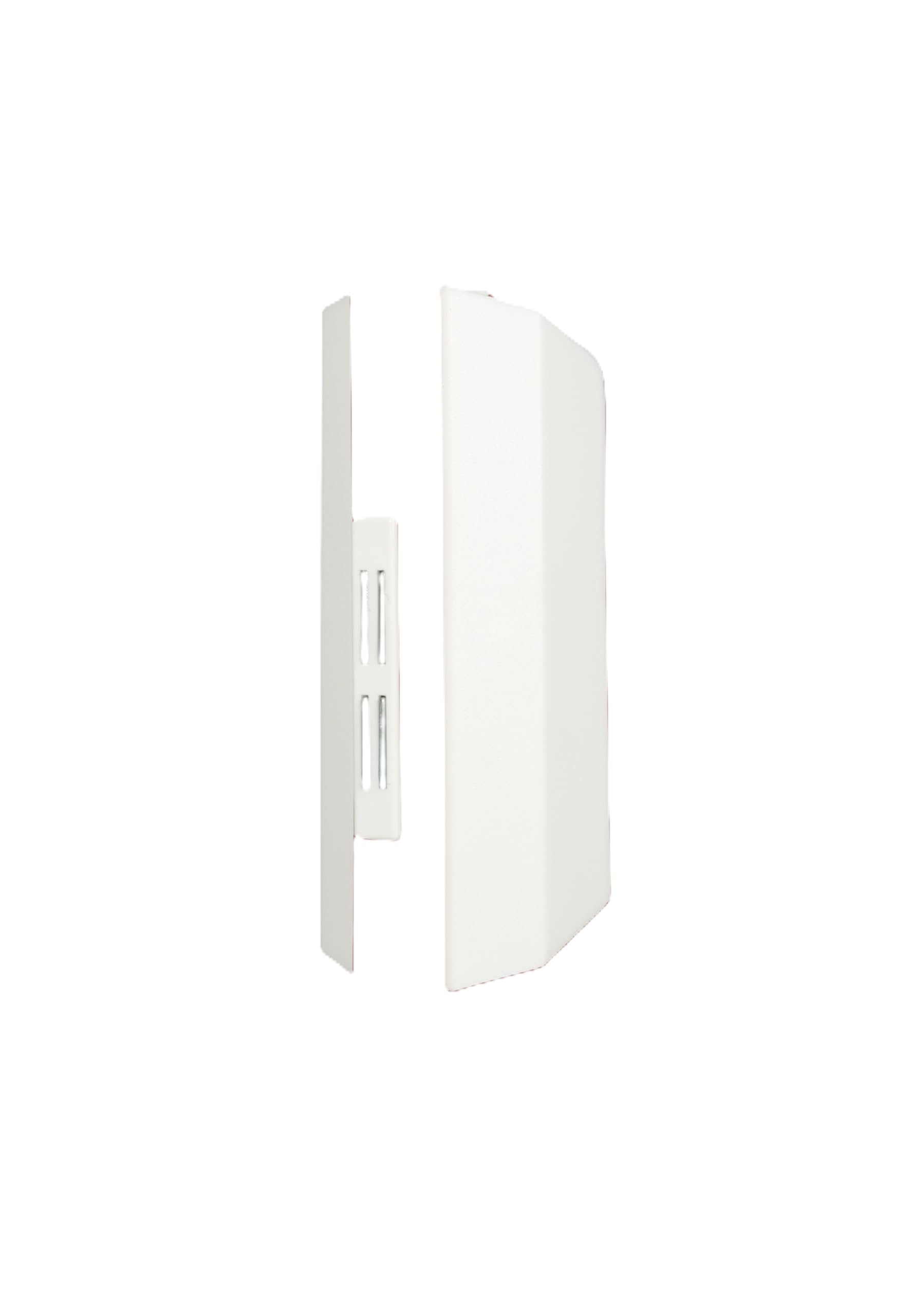 Porta a soffietto in PVC 835 x 2105 mm Bianco