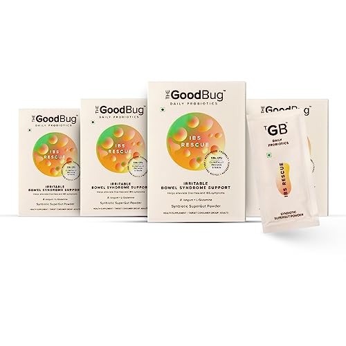 Image of The Good Bug IBS Rescue C SuperGut Powder for Constipation Relief & Irritable Bowel Syndrome | Pre & Probiotic Supplement for Men & Women | 60 Days Pack