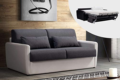 Bestmobilier - Paris - Canapé 3 Places Convertible - Ouverture Express - Couchage Quotidien