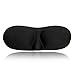Produktbild GHKT Leicht zu tragen Leicht und komfortabel Super Soft Einstellbare 3D-Stereo-Maske Schattierung (Color : Black)