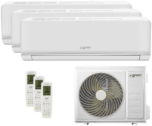 Plus Air Conditioning Air Conditioner Trial Split 9000+9000+12000 BTU, Wi-Fi R32, Efficiency A++/A+