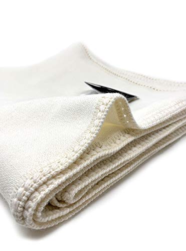 Alpaca Home | Luxurious Alpaca Wool Bed Blanket, Naturally Thermal, Sheep's Wool Free, Cal King/King, Queen/Double/Full, And Twin/Single Sizes (King/Cal-King, Natural Alpaca White) #TOP2
