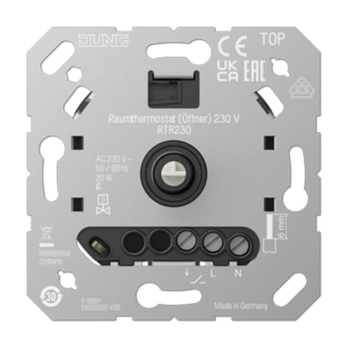 Thermostat (interrupteur NC) 230V (référence : JUNG RTR230)