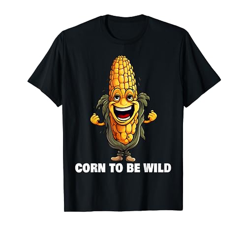Divertida camiseta de maíz para hombre y mujer, disfraz de granjero Camiseta