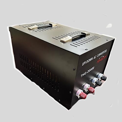 Simran THG-20,000 Voltage Converter Transformer Step Up and Down Power Converter for 110 Volt / 220 Volt / 240 Volt Conversion (20000 Watts) - Thumbnail 2