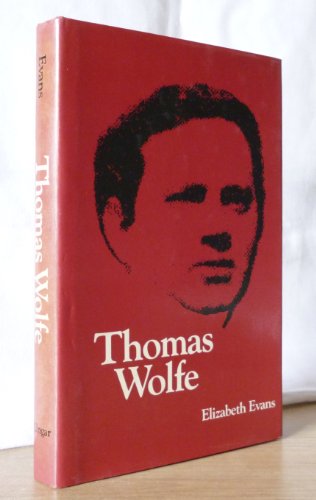 Thomas Wolfe (Literature and Life Series) 0804421889 Book Cover