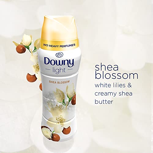 Downy Light Laundry Scent Booster Beads For Washer, Shea Blossom, 26.5 Oz, With No Heavy Perfumes #TOP5