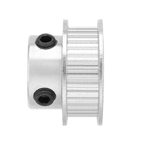 Uxcell® Aluminum Mxl 35 Teeth 7Mm Bore Timing Belt Idler Pulley Synchronous Wheel 6Mm Belt For 3D Printer Cnc #TOP2