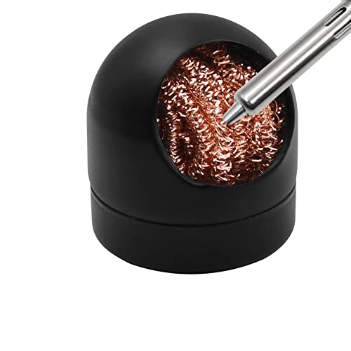Image of WWZMDiB 2 Pcs Soldering Iron Tip Cleaner kit Wrapped in a tin holder to protect against wind and solder splashes