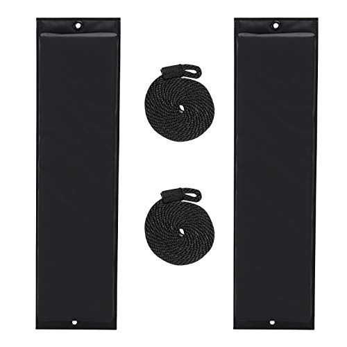 Extreme Max 3006.7246 BoatTector 26" Flat Fender Value Pack, Black