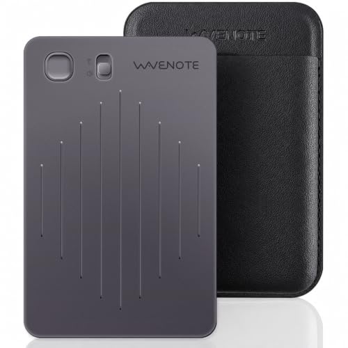 Image of WaveNote AI Voice Recorder, Transcribe & Summarize Recorder, 36 Hours Continuous Recording, Support 112 Languages, 64GB Digital Audio Recorder for Meetings, Lectures, Calls