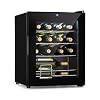 Klarstein Shiraz wijnkoeler – volume: 42 liter, temperaturen: 5-18 ° C, ruimte voor 16 flessen wijn, soft-touch…