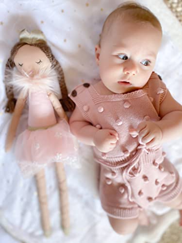 Mon Ami Princess Designer Doll, Soft & Cuddly Plush Doll, Well Built Stuffed Doll For Child Or Toddler |Use As Toy Or Room Decor, Great Gift For Kids Or Collectors Doll, Pink, 21’’Paige #TOP5