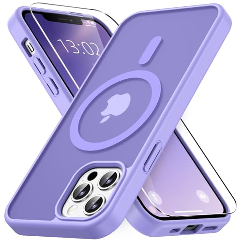 Coque aimantée antichoc iPhone 12 avec protège-écran Vansdon
