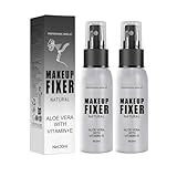 Makeup Fixierspray - 2 Stück, Lang Anhaltende Makeup Fixierung...