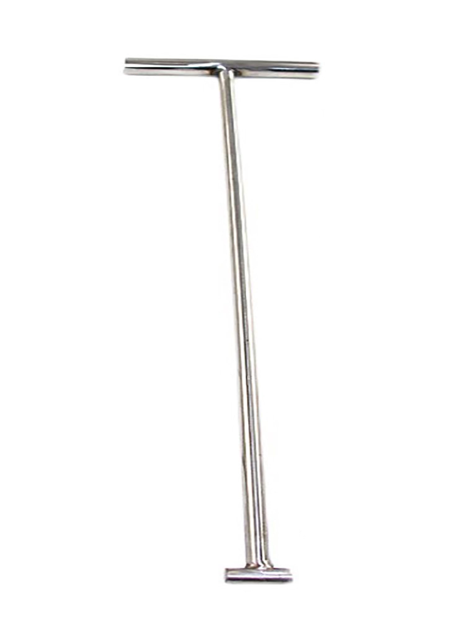 GJMSSMY Heavy-Duty Drain Cover Lifting Bar Metal Sewer Manhole Hook for Outdoor Use Robust Grate Lifting Tool Essential Drainage Accessory for Easy Removal