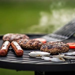 George Foreman IndoorOutdoor Electric Patio Grill Apartment Approved 15 Serving Removable Stand Black