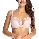Gaia Halbgepolsterter eleganter BH mit Stickerei 1106 Leta, Rosa, 70K