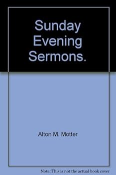Hardcover Sunday Evening Sermons Book