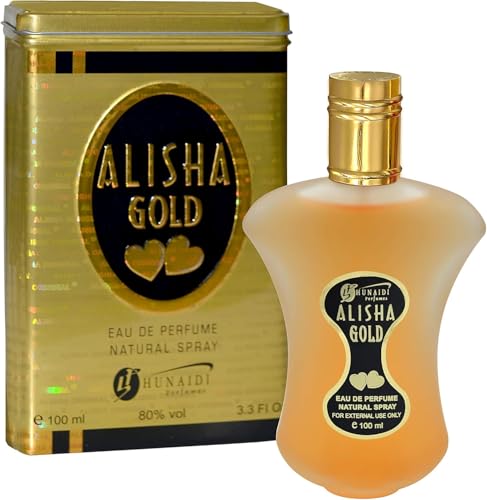 ALISHA GOLD Cologne for Men EDP Natural Spray 100ml – Long Lasting Colgne Inspired by Stronger With You – Aromatic No Limit Perfume | Top Selling Azad Perfume, CDNIM, La Bestia Negra Original