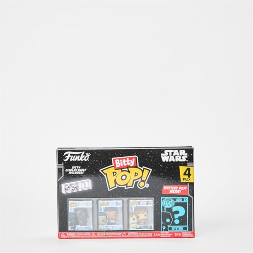 Funko Blister 4 Figuras Bitty Pop Star Wars Surtido
