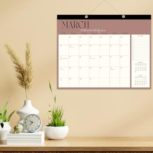Image of Guasslee Large Desk Calendar 2026-2027, 19-Month Large Hanging Desk /Wall Calendar From 2026 June-2027 December, 17 inch X 22 inch School Year Monthly Planner With Thick Paper For Office Home School Organizing