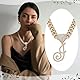 Flongo Damen Halskette Buchstabe Panzerkette: Gold Kubanische Kette Strass Glitzer Iced out Chunky Miami modeschmuck Initiale Halskette mit J Anhänger Kuban Choker Geschenk für Frauen Mädchen