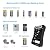 Battery Tester, Dlyfull LCD Display Universal Battery Checker for AA AAA C D 9V CR2032 CR123A CR2 CRV3 2CR5 CRP2 1.5V/3V Button Cell Batteries, 1x AAA Batteries Included