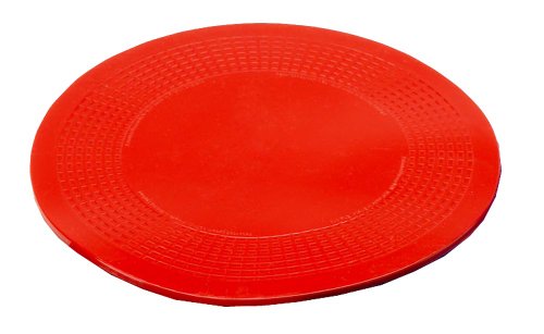 NRS Healthcare Dycem - Tapete antideslizante circular, 19 cm, color rojo