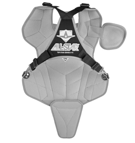 All-Star Top Star™ Ages 7-9 NOCSAE Chest Protector - 13.5\"