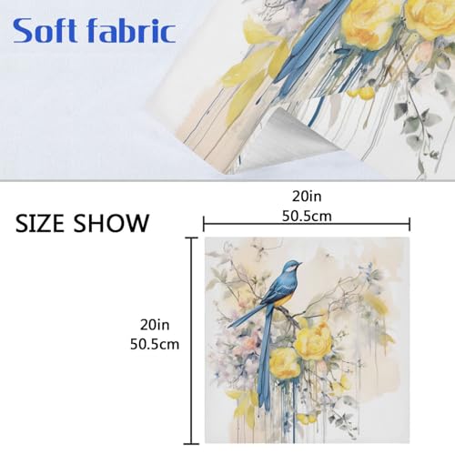 Servilletas de tela multicolor pack x6 20x20 pulg miniatura 6