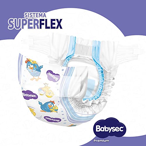 Fralda Babysec Galinha Pintadinha Premium P 34 Unidades