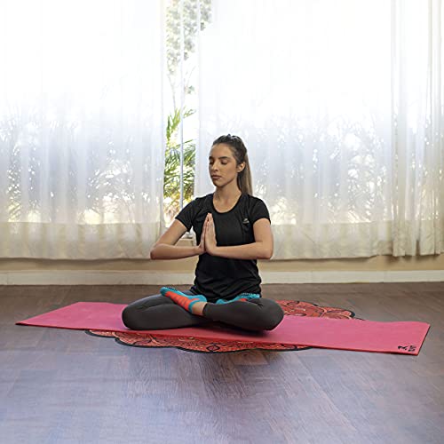 Tapete Para Yoga em EVA Muvin Basics - Tamanho 180cm x 60cm x 0,5cm - Indicado Para Iniciantes - Col