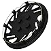 SCITOO 4-Piece 15-Inch Black hubcaps, universally Adaptable to Cars, Trucks, SUVs, Simple to Mount, Elegant Design, rustproof