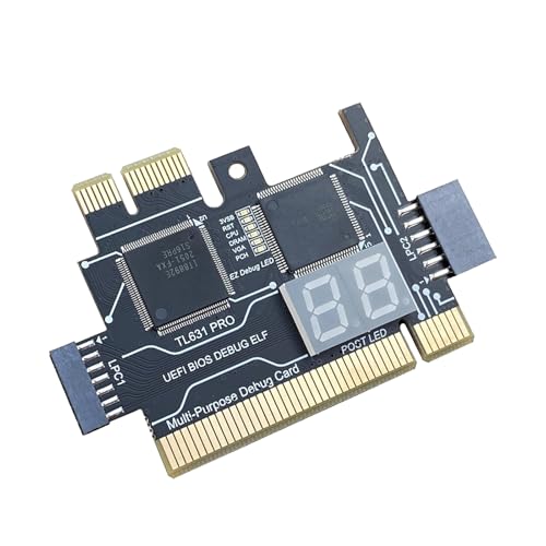 Tarjeta de diagnóstico TL631 PCIE multifuncional para reparación de placas base de ordenadores