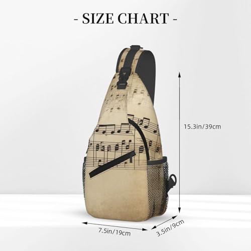 Mochila de pecho cruzado para hombre negra urbana miniatura 3