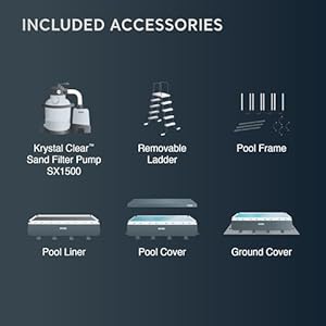 Intex 24 x 12 x 52 rectangular ultra xtr frame swimming pool with pump above ground pool robot vacuum cleaner and 21 feet hose  urban country home decor