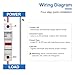 Baomain 5-Pack Cylindrical Fuse Holder RT18-32(X) 10 X 38mm Fuse Base Single Pole 35mm DIN Rail Mount 32A 690VAC with Indicator Light UR & CE Certified